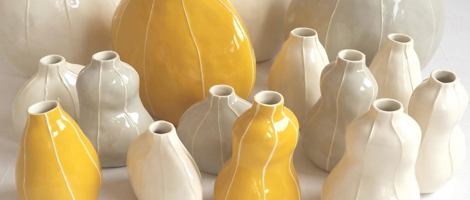 Organic Ceramic Vases