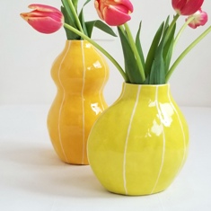 VIT ceramics; Ceramic lamps, vases and home decor. Handmade, Kri Kri Studio, Seattle